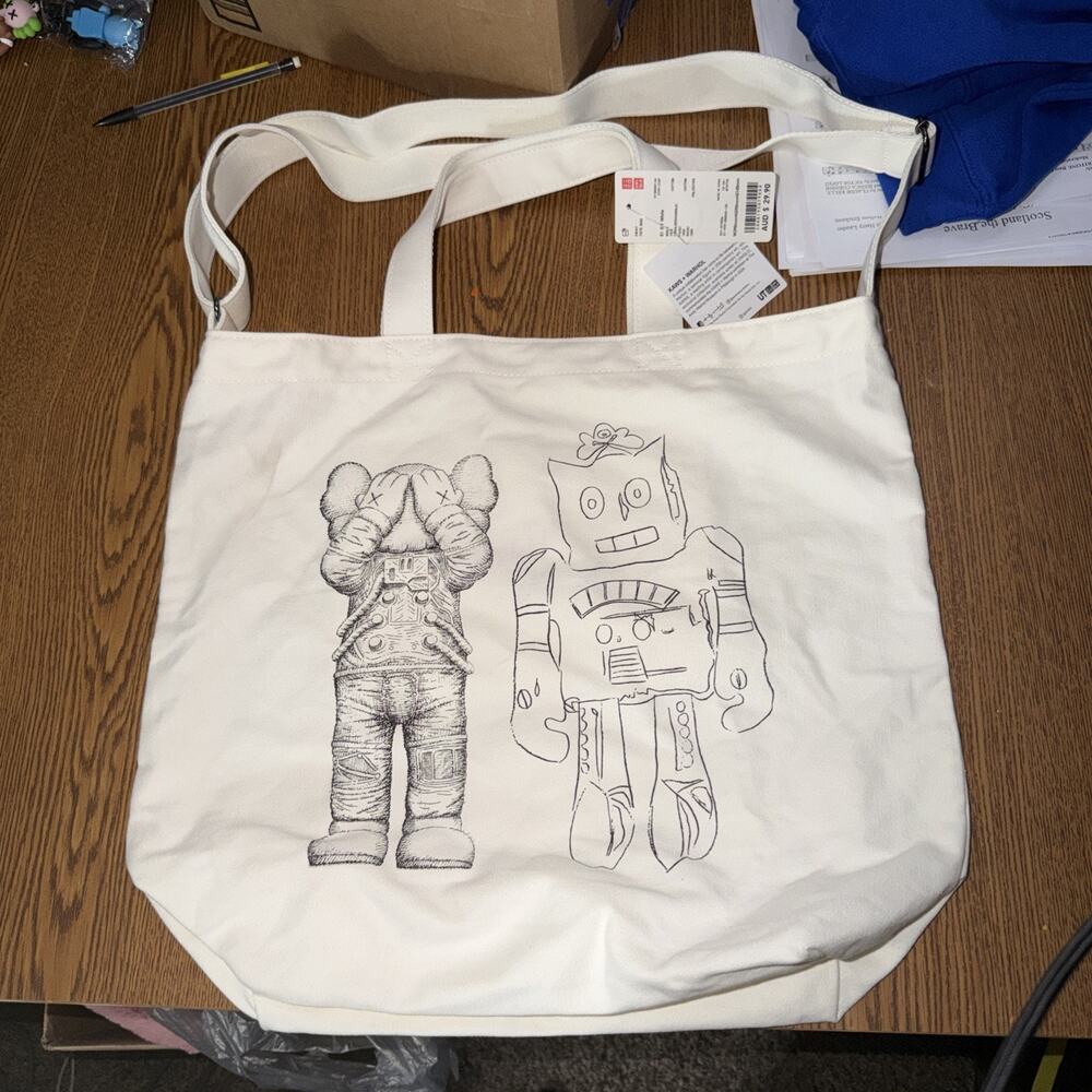 Kaws + Warhol Tote Bag